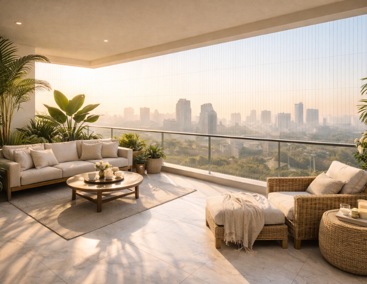 Invisible Grill Residential Project